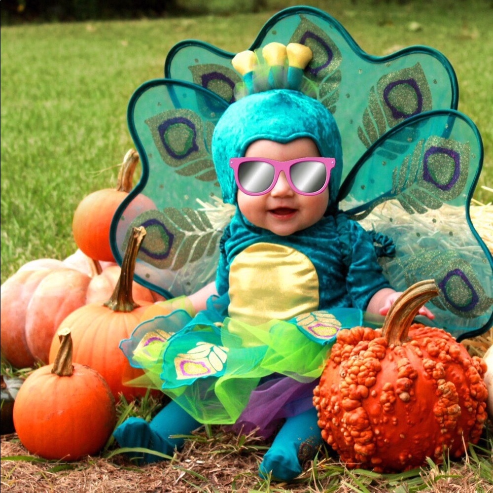 Gymboree Peacock costume set